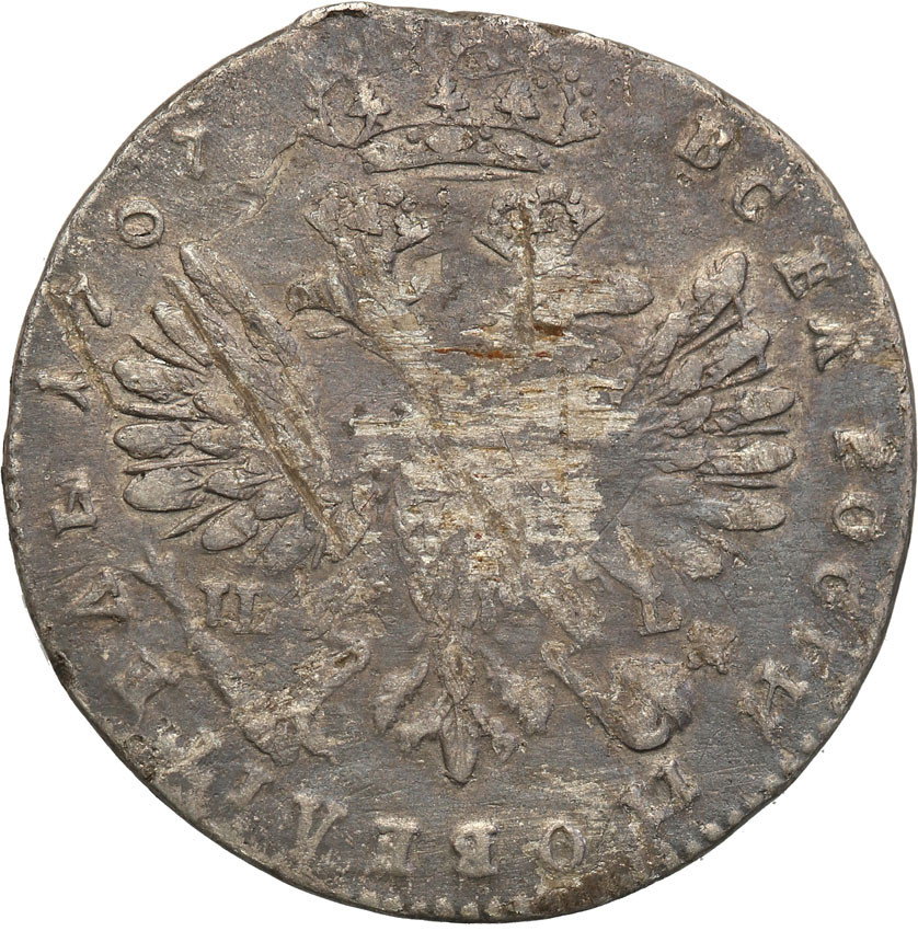 Rosja, Piotr l. Tynf (tymf) 1707 IL-L